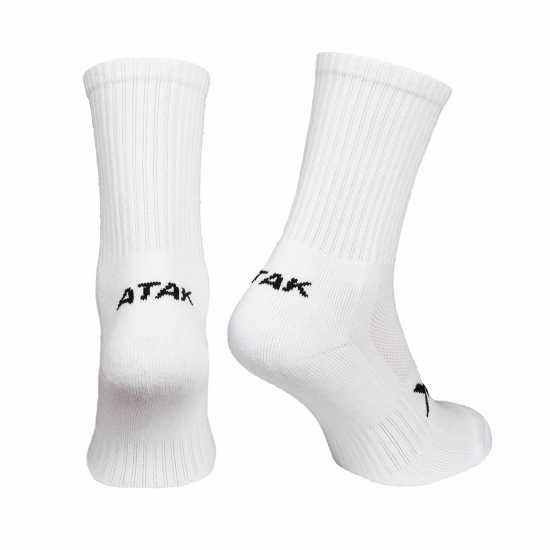 Atak Half Leg Socks Senior White Мъжки чорапи