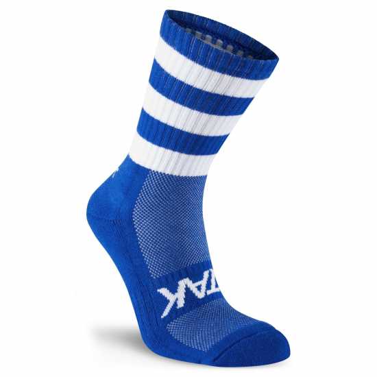 Atak Sports Atak Half Leg Socks Senior Royal/White 