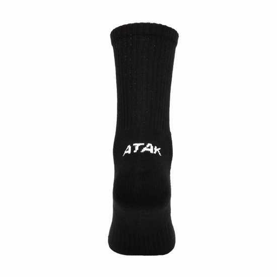 Atak Half Leg Socks Senior Black Мъжки чорапи