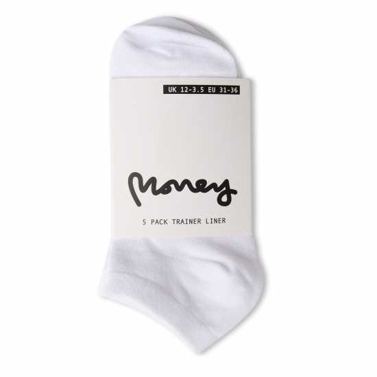 Money Girls 5Pk Trainer Socks Tayla  Детски чорапи