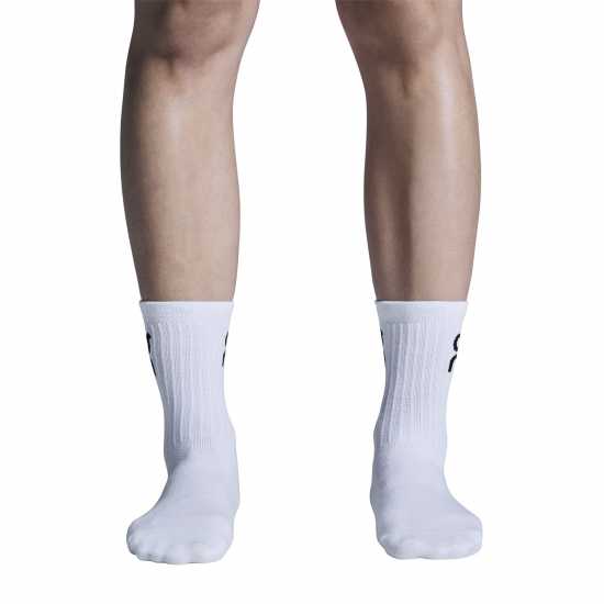 Мъжки чорапи On Crew 3Pk Sock 61 White On Crew 3Pk Sock 61 White Мъжки чорапи