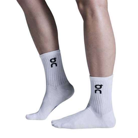 Мъжки чорапи On Crew 3Pk Sock 61 White On Crew 3Pk Sock 61 White Мъжки чорапи