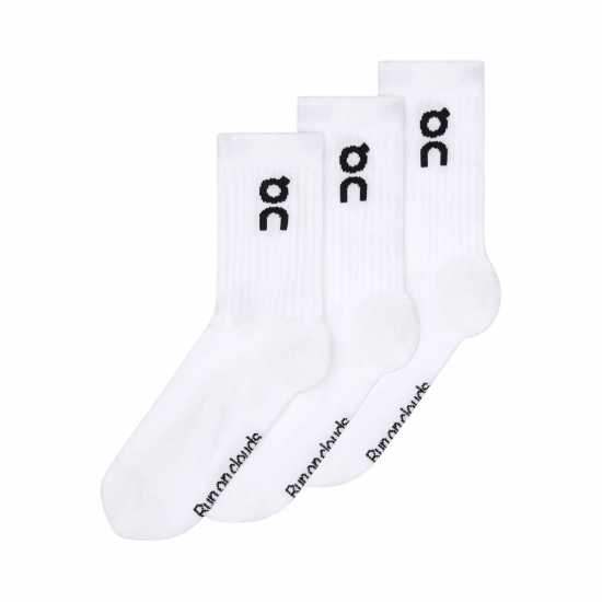 Мъжки чорапи On Crew 3Pk Sock 61 White On Crew 3Pk Sock 61 White Мъжки чорапи
