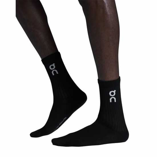 On Crew 3Pk Sock 61 Black Мъжки чорапи
