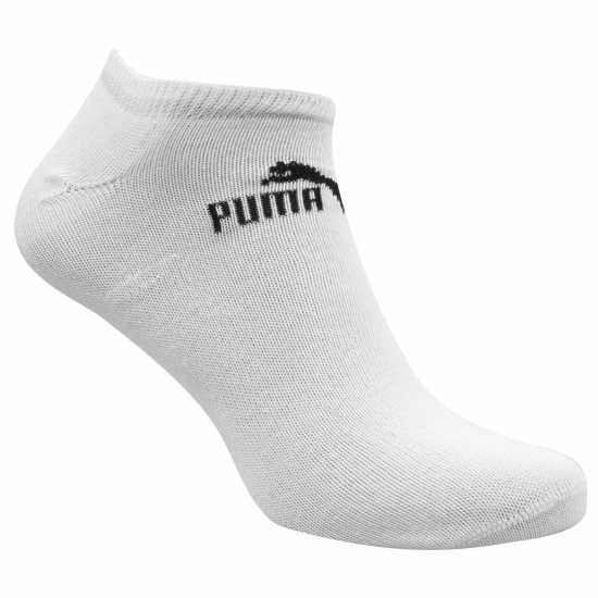Puma 3 Чифта Спортни Чорапи 3 Pack Trainer Socks White Мъжки чорапи