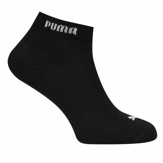 Мъжки чорапи Puma 3Бр 3/4 Мъжки Чорапи 3 Pack Quarter Socks Mens Черно Puma 3Бр 3/4 Мъжки Чорапи 3 Pack Quarter Socks Mens Черно Мъжки чорапи
