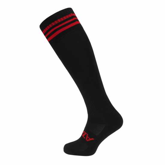 Atak Bars Socks Senior Black/Red Мъжки чорапи