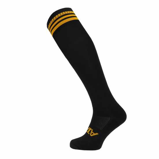 Atak Sports Bars Socks Senior Черно/Янтар Мъжки чорапи