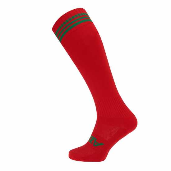 Atak Bars Socks Senior Red/Green Мъжки чорапи