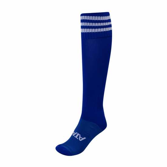 Мъжки чорапи Atak Sports Bars Socks Senior Кралско/Бяло Atak Sports Bars Socks Senior Кралско/Бяло Мъжки чорапи