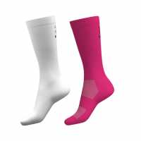 Karrimor 2Pk Marathon Socks Mens White/Pink Мъжки чорапи