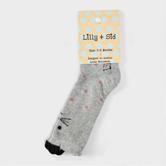 Детски чорапи Lilly And Sid Cat Kn H Sck Bb99 Lilly And Sid Cat Kn H Sck Bb99 Детски чорапи
