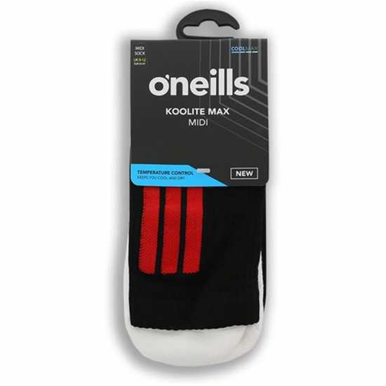 Oneills Koolite Socks Senior Черно/Червено Мъжки чорапи