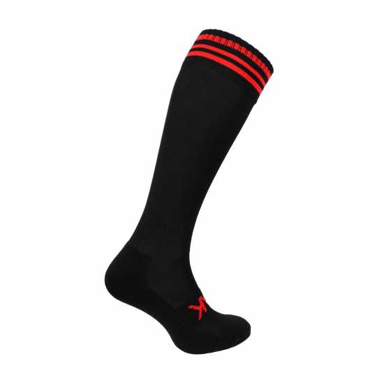 Atak Sports Bars Socks Junior Черно/Червено Детски чорапи