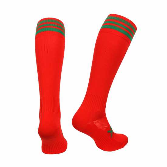 Atak Sports Bars Socks Junior Червено/Зелено Детски чорапи