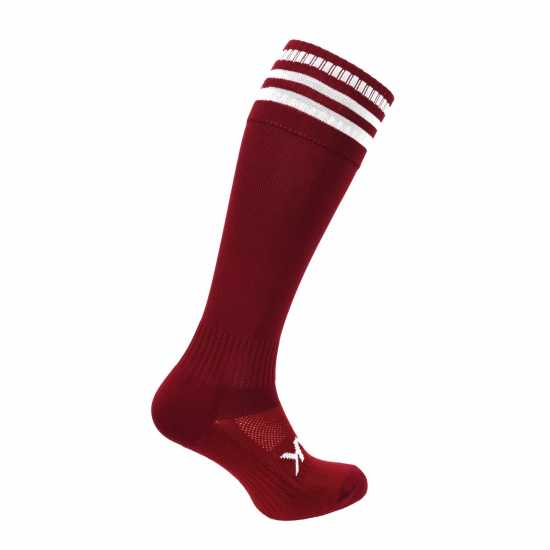 Atak Bars Socks Junior Maroon/White Детски чорапи