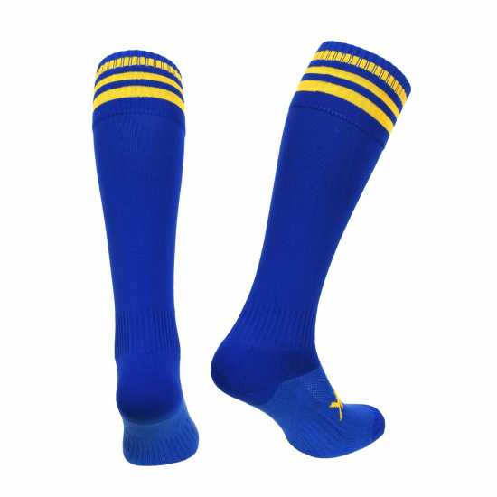 Atak Sports Atak Bars Socks Junior Royal/Amber 