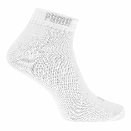 Puma 3Бр 3/4 Мъжки Чорапи 3 Pack Quarter Socks Mens  Мъжки чорапи