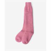 Barbour Wellington Knee Socks Rose Pink 