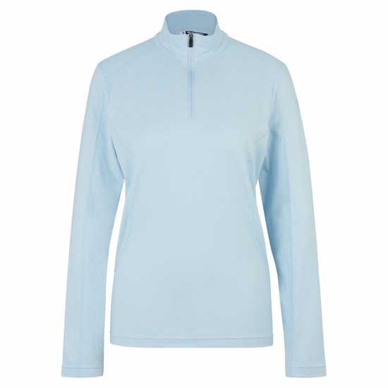 Ziener Jenita Half Zip Fleece Womens Синьо Дамски полар