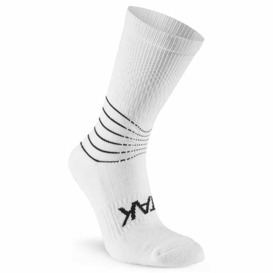 Atak Sports C Grip Mid Socks Senior White Atak Sports C Grip Mid Socks Senior White