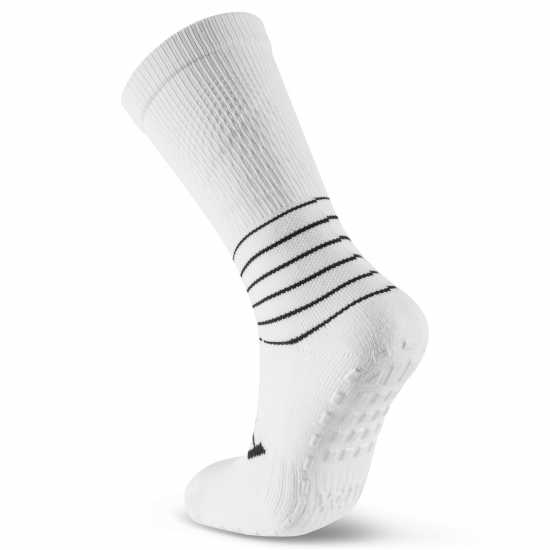 Atak Sports C Grip Mid Socks Senior White Atak Sports C Grip Mid Socks Senior White