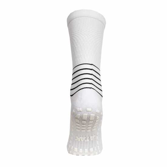 Atak Sports C Grip Mid Socks Senior White Atak Sports C Grip Mid Socks Senior White