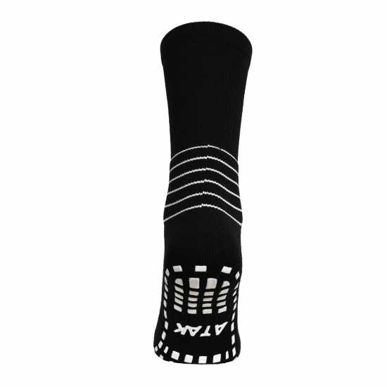Atak Sports C Grip Mid Socks Senior Black Atak Sports C Grip Mid Socks Senior Black