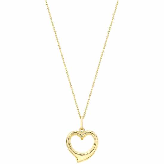 9Ct Yellow Gold Heart Necklace  Подаръци и играчки