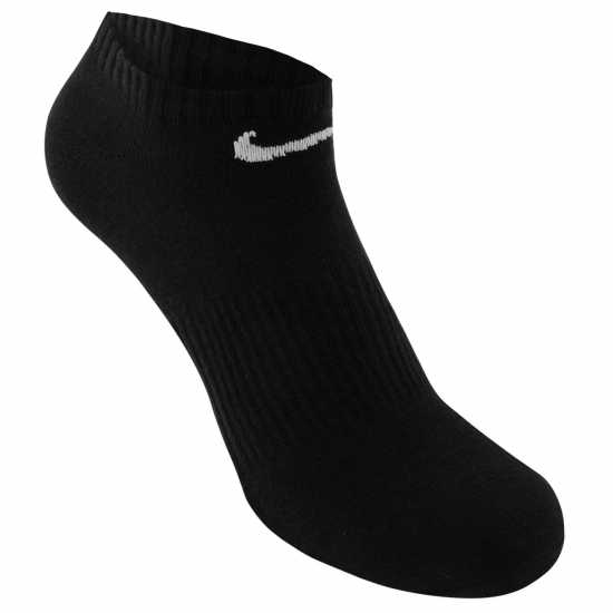Nike 3 Pack No Show Socks Mens Black Мъжки чорапи