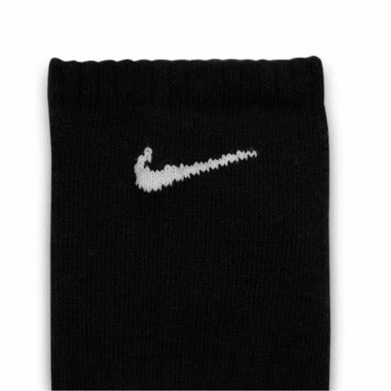 Nike 3 Pack No Show Socks Mens Черно Атлетика