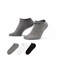 Nike 3 Pack No Show Socks Mens Многоцветно Атлетика