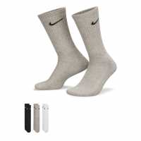 Nike Everyday 3 Pack Cotton Cushioned Crew Socks Многоцветно Мъжки чорапи