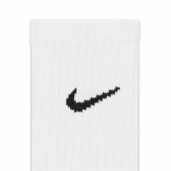 Nike Everyday 3 Pack Cotton Cushioned Crew Socks Бяло/Черно Мъжки чорапи