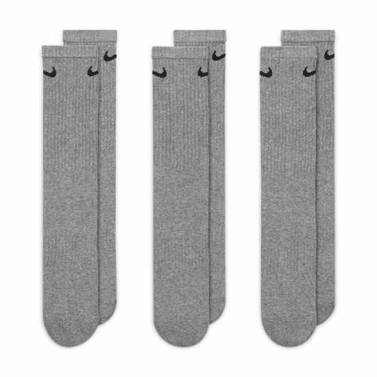 Nike Everyday 3 Pack Cotton Cushioned Crew Socks Многоцветно Nike Everyday 3 Pack Cotton Cushioned Crew Socks Многоцветно