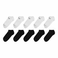 New Balance Pack No Show Socks Бяло/Черно Мъжки чорапи