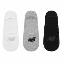 Мъжки чорапи New Balance No Show 3Pk 99 Бял/Многоцветно New Balance No Show 3Pk 99 Бял/Многоцветно Мъжки чорапи