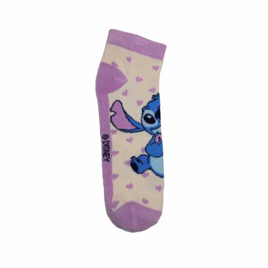 Character Womens 5 Pack Stitch Trainer Socks Multi 