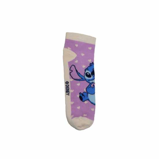 Character Womens 5 Pack Stitch Trainer Socks Multi 