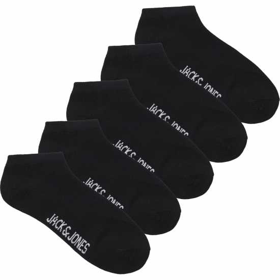 Детски чорапи Jack And Jones Dongo Socks 5-Pack Childens Черно Jack And Jones Dongo Socks 5-Pack Childens Черно Детски чорапи