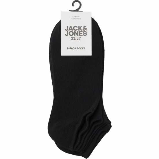 Детски чорапи Jack And Jones Dongo Socks 5-Pack Childens Черно Jack And Jones Dongo Socks 5-Pack Childens Черно Детски чорапи