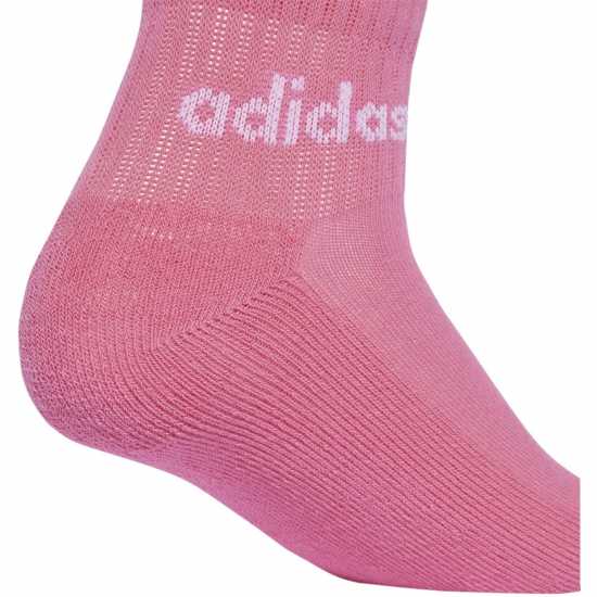 Детски чорапи Adidas Linear Ankle Socks 5 Pairs Kids Adidas Linear Ankle Socks 5 Pairs Kids Детски чорапи