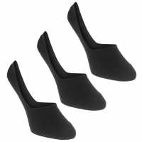 Calvin Klein Мъжки Ултра Къси Чорапи 3Бр. Invisible Socks 3 Pack Black Мъжки чорапи
