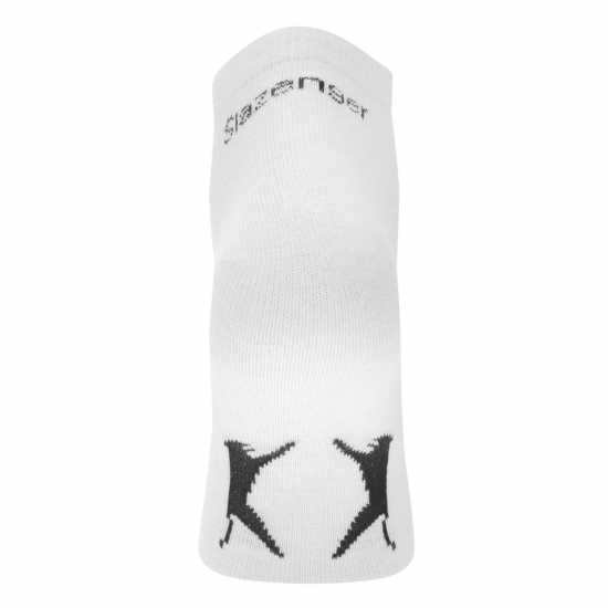 Slazenger 5 Pack Trainers Socks Children Бяло Детски чорапи