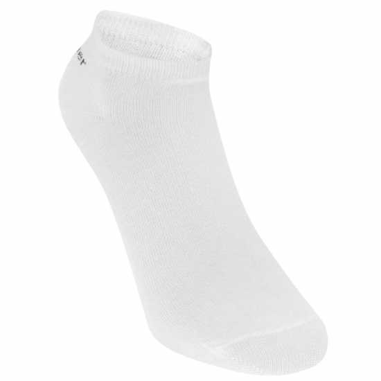 Детски чорапи Slazenger 5Бр. Мъжки Чорапи За Маратонки 5 Pack Trainer Socks Junior Бяло Slazenger 5Бр. Мъжки Чорапи За Маратонки 5 Pack Trainer Socks Junior Бяло Детски чорапи