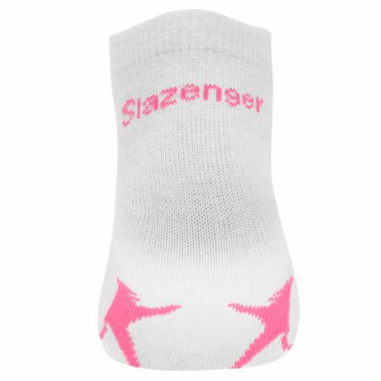 Slazenger 5Бр. Мъжки Чорапи За Маратонки 5 Pack Trainer Socks Junior Ярки асортимент Детски чорапи