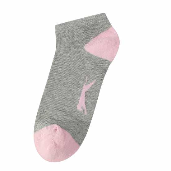 Дамски чорапи Slazenger Trainer Socks 5 Pack Ladies Ярки асортимент Slazenger Trainer Socks 5 Pack Ladies Ярки асортимент Дамски чорапи