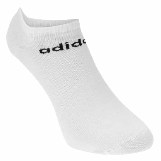Adidas Low Cut 3 Pack No Show Socks White/Black Дамски чорапи