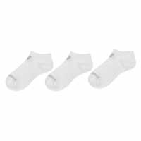 Мъжки чорапи New Balance 3 Pack No Show Socks Бяло New Balance 3 Pack No Show Socks Бяло Мъжки чорапи