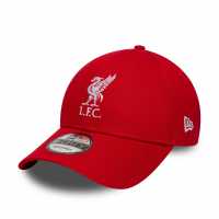 New Era Liverpool 9Forty Adjustable Cap Red 